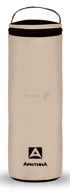 Термос Арктика 101-500A 0.5л. серебристый с чехлом (101-500A/SIL)