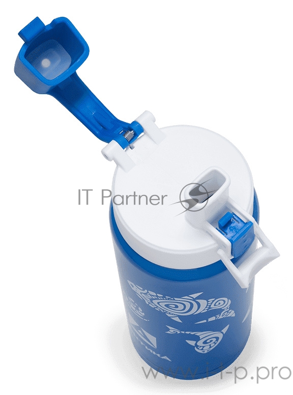 Термос Арктика 702-500 0.5л. синий/рисунок (702-500W/BLU)