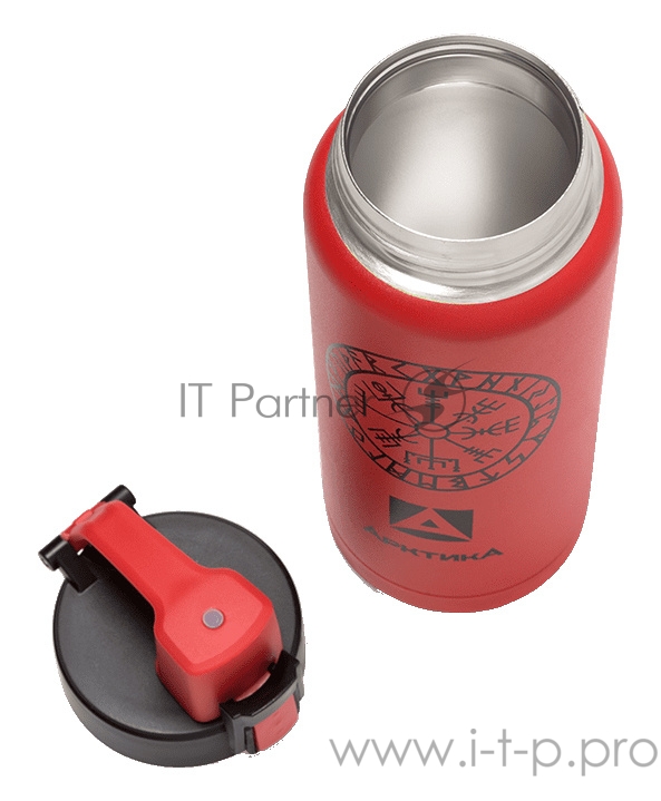Термос Арктика 702-500 0.5л. красный/рисунок (702-500/RED)