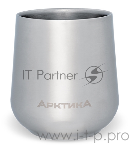 Термобокал для напитков Арктика 808-220 0.22л. серебристый картонная коробка (808-220/SIL)