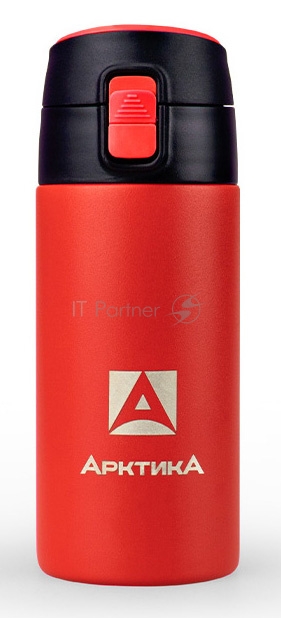 Термос для напитков Арктика 705-350 0.35л. красный текстурный (705-350/TRED)