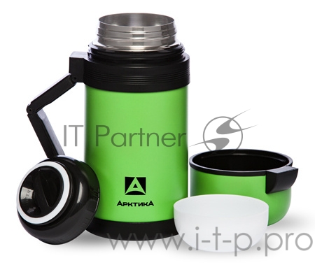 Термос для напитков/еды Арктика 202-600 0.6л. зеленый/черный (202-600/GRE)