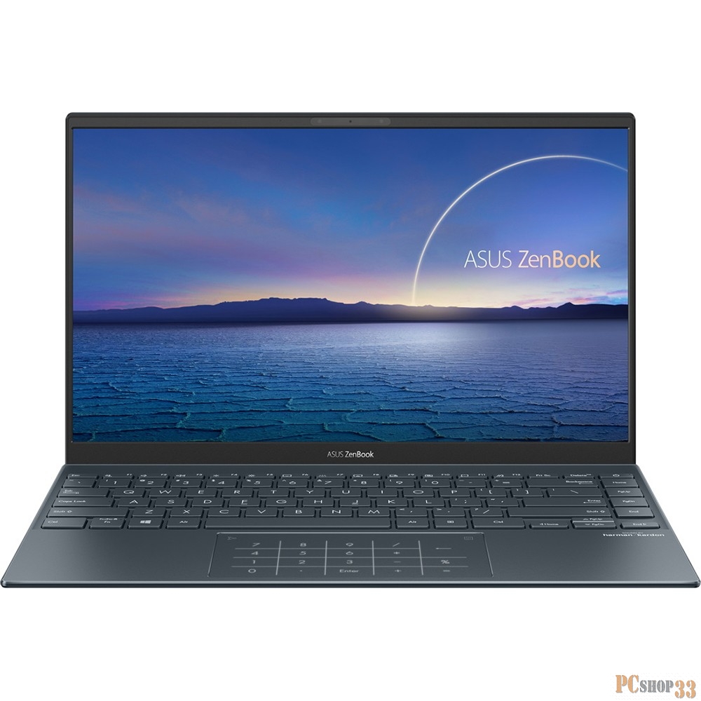 Ноутбук ASUS Zenbook 14 UX425JA-BM040T Core i7 1065G7/16Gb/SSD512Gb/14/IPS/FH AC Adapter/Win10/grey (90NB0QX1-M07780)