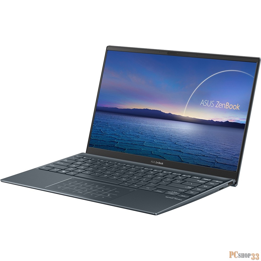 Ноутбук ASUS Zenbook 14 UX425JA-BM040T Core i7 1065G7/16Gb/SSD512Gb/14/IPS/FH AC Adapter/Win10/grey (90NB0QX1-M07780)