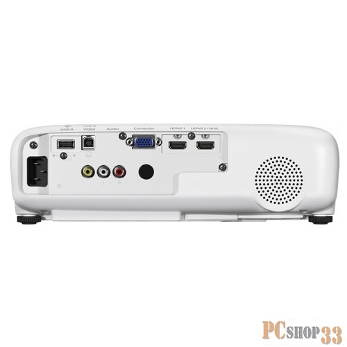Проектор Epson EB-U05 V11H841040 {LCD, WUXGA 1920x1200, 3400Lm, 15000:1, 2xHDMI, MHL, USB, 1x2W speaker, lamp 10000hrs}