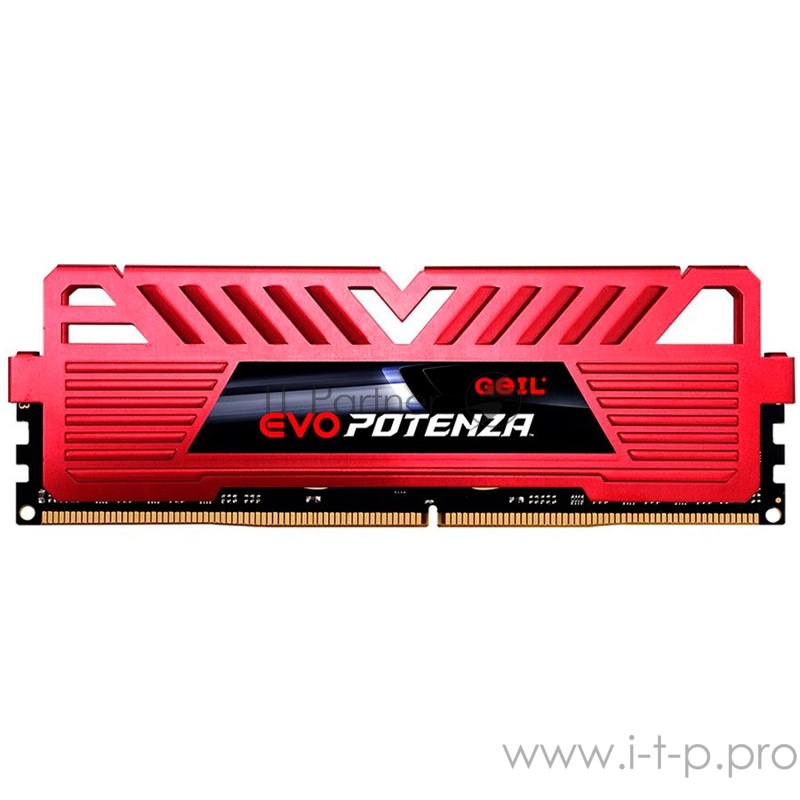 Модуль памяти Geil 8GB EVO POTENZA RED (AMD compatible) 16-20-20-40 PC4-25600 3200MHz