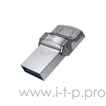 Накопитель 32GB Lexar Dual Type-C and Type-A USB 3.0 flash drive, up to 100MB/s read