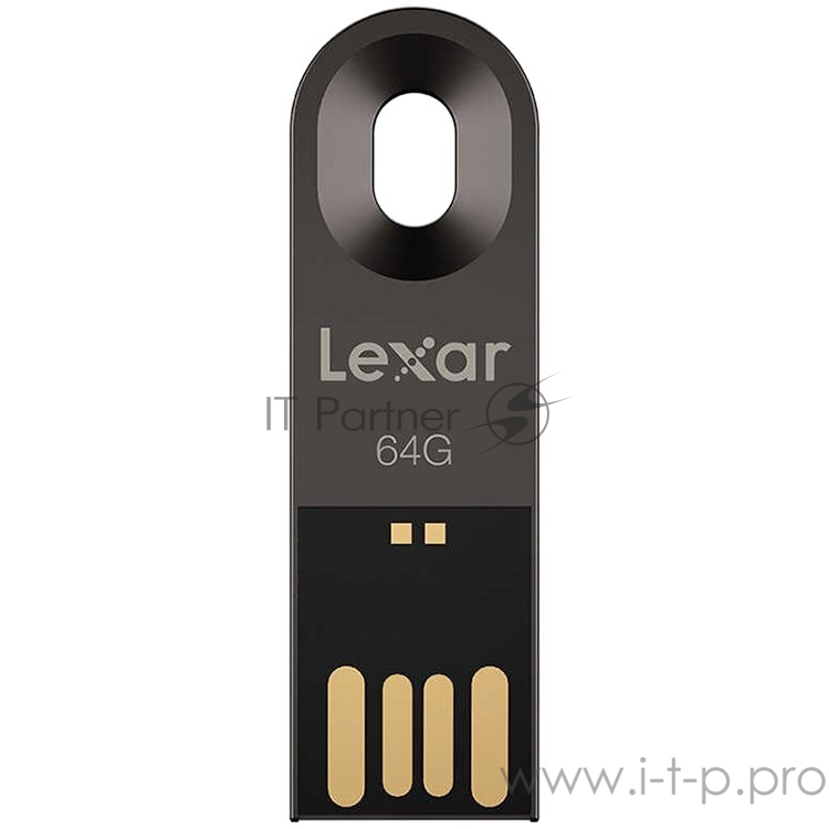 Накопитель 64GB Lexar JumpDrive M25 USB2.0 Titanium Gray Flash Drive
