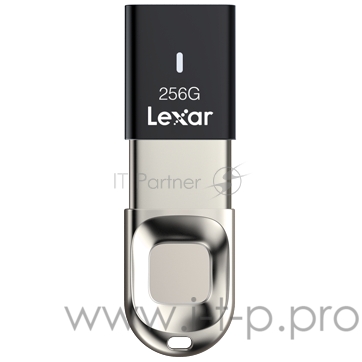Накопитель LEXAR 256GB Fingerprint F35 USB 3.0 flash drive, up to 150MB/s read and 60MB/s write, Global