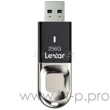 Накопитель LEXAR 256GB Fingerprint F35 USB 3.0 flash drive, up to 150MB/s read and 60MB/s write, Global