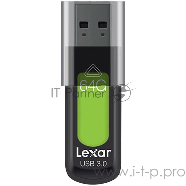 Накопитель LEXAR 64GB JumpDrive S57 USB 3.0 flash drive, up to 150MB/s read and 60MB/s write