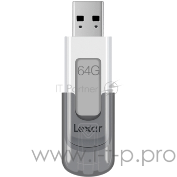 Накопитель LEXAR 64GB JumpDrive V100 USB 3.0 flash drive, Global