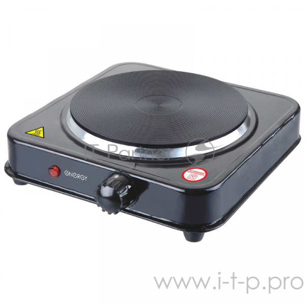 Плита ENERGY EN-901B электрическая(Мощность 1000 Вт. Количество конфорок: 1. Размер конфорки 155мм. Защита от перегрева. Антипригарное покрытие конфорки. Индикатор работы.)