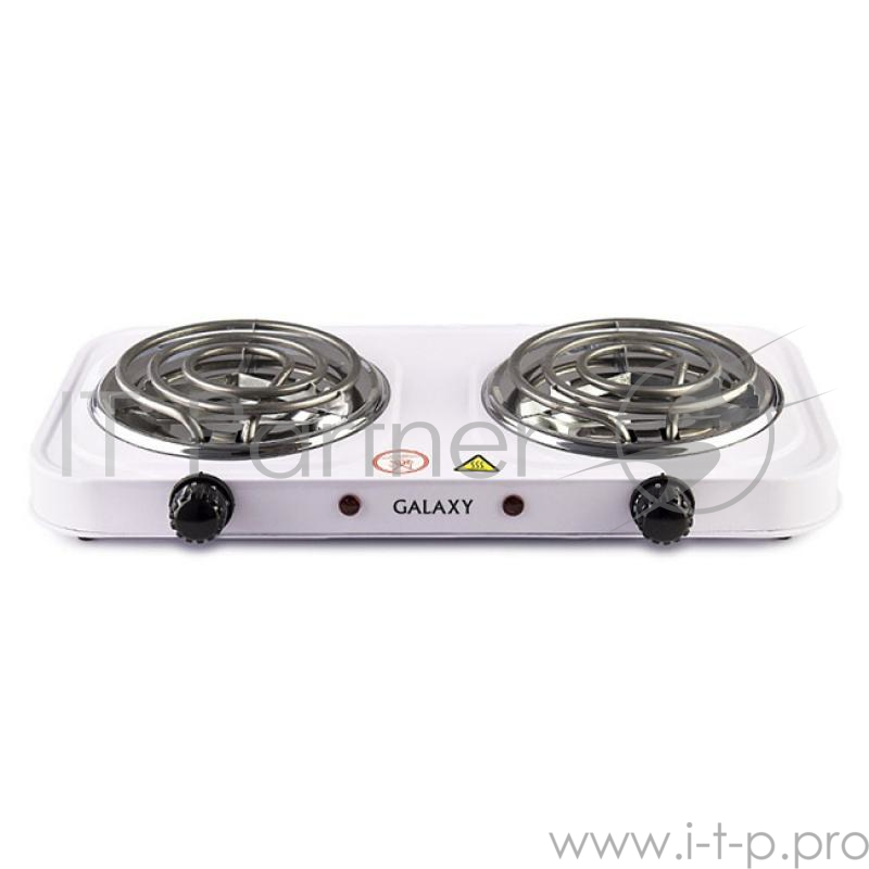 Плитка электрическая Galaxy GL 3004 (белый, 2000 Вт, 1 конфорка)
