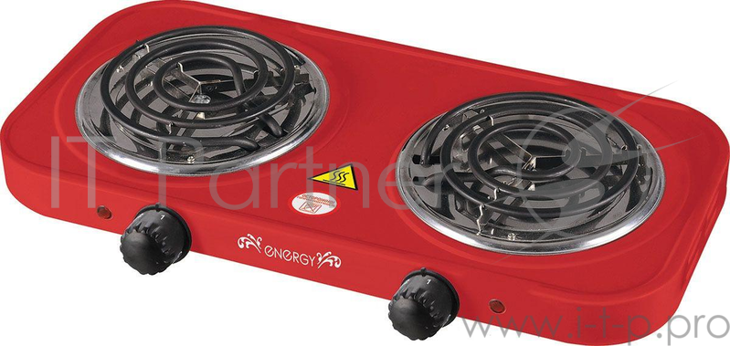 Электроплитка ENERGY EN-904R 1000+1000Вт Ф140мм