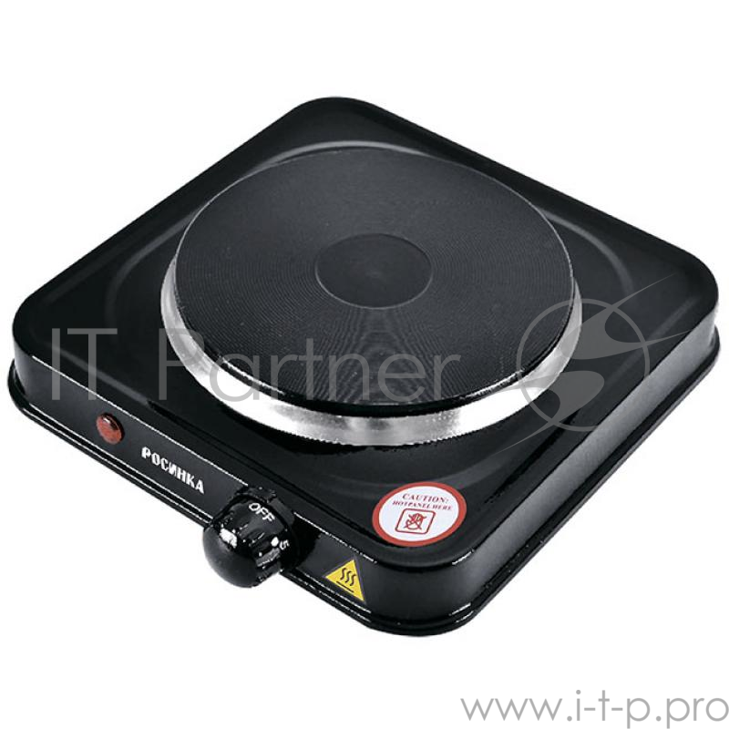 Электроплитка Росинка РОС-500 черная