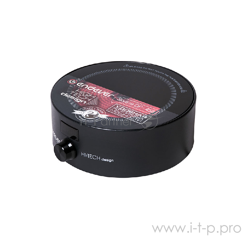 Плитка электрическая Endever Skyline DP-45B, макс. мощ. 1500 Вт, LED-дисплей