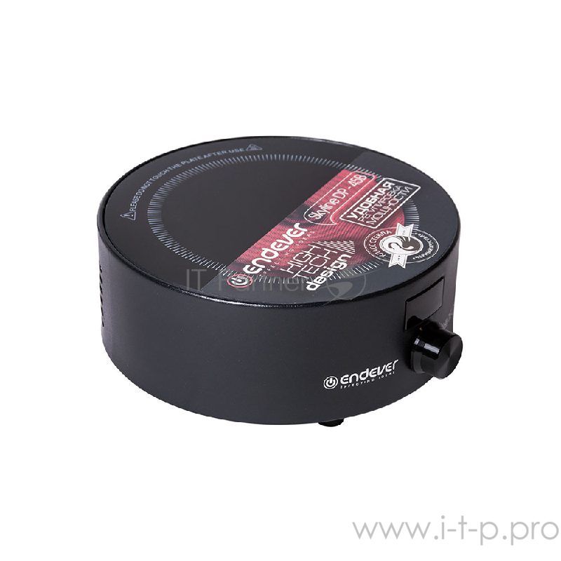 Плитка электрическая Endever Skyline DP-45B, макс. мощ. 1500 Вт, LED-дисплей