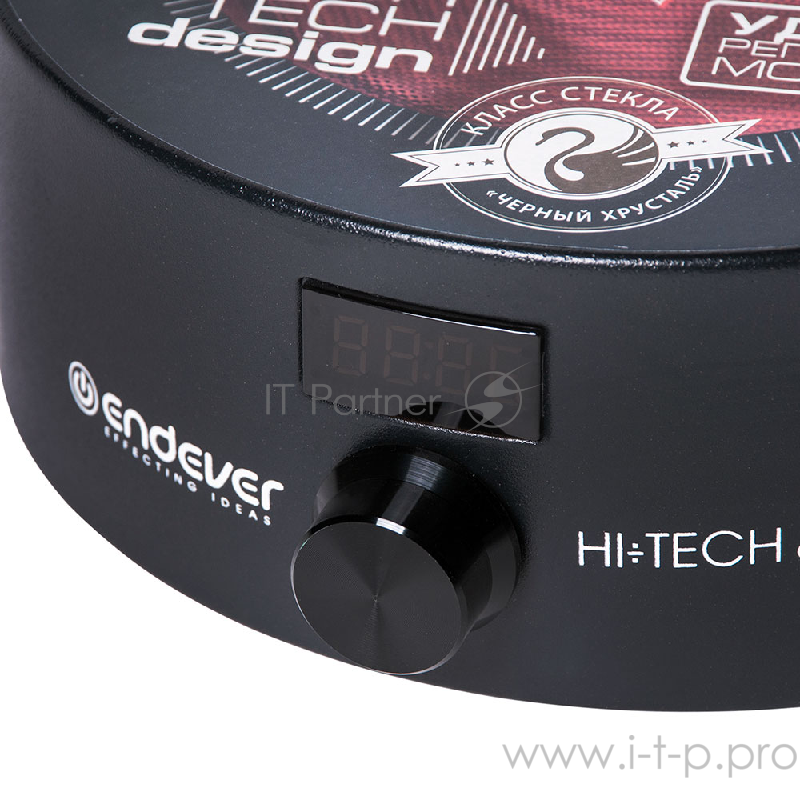 Плитка электрическая Endever Skyline DP-45B, макс. мощ. 1500 Вт, LED-дисплей