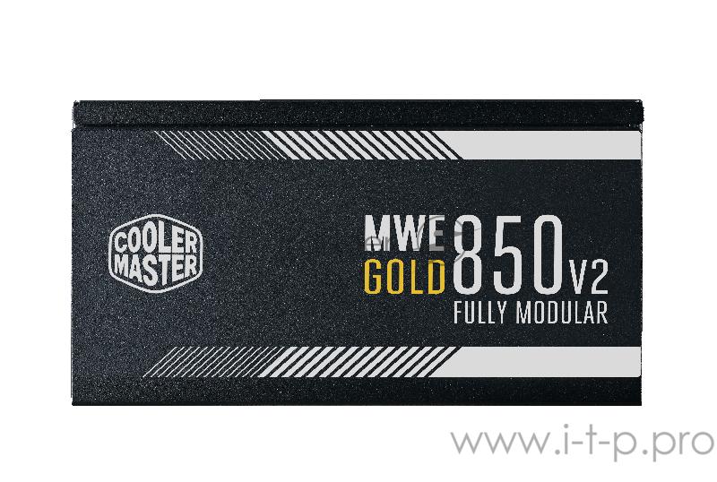 Блок питания 850 Ватт Power Supply Cooler Master MWE Gold V2 FM 850W A/EU Cable