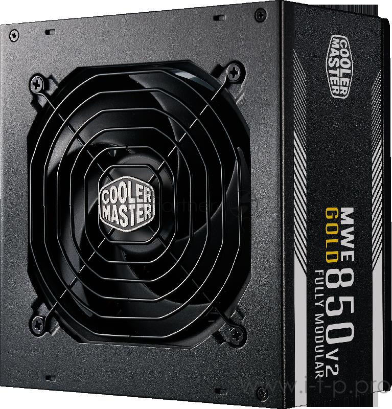 Блок питания 850 Ватт Power Supply Cooler Master MWE Gold V2 FM 850W A/EU Cable