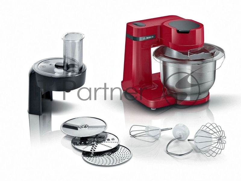 Кухонный комбайн Bosch MUMS2ER01 700Вт красный