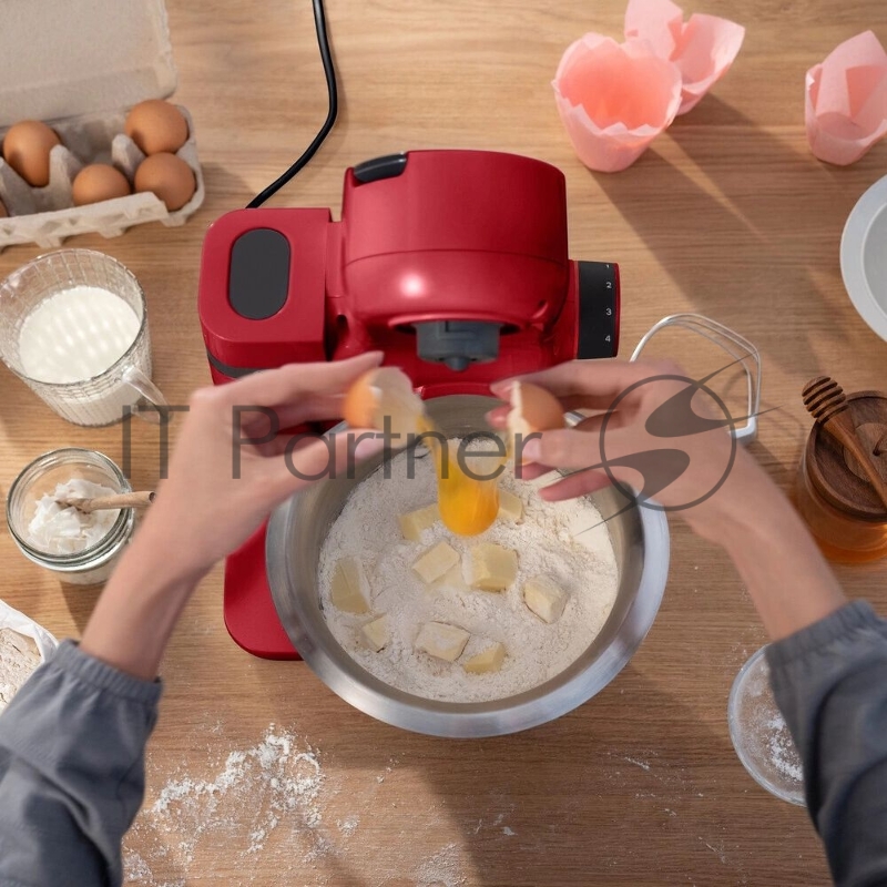 Кухонный комбайн Bosch MUMS2ER01 700Вт красный