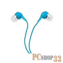 Наушники Perfeo наушники внутриканальные BASE голубые PF-BAS-AZR/PF-STN-AZR