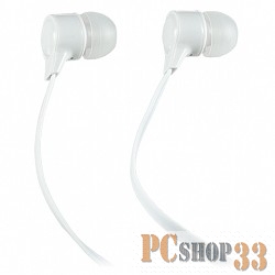 Наушники Perfeo наушники внутриканальные BASE белые PF-BAS-WHT/PF-STN-WHT