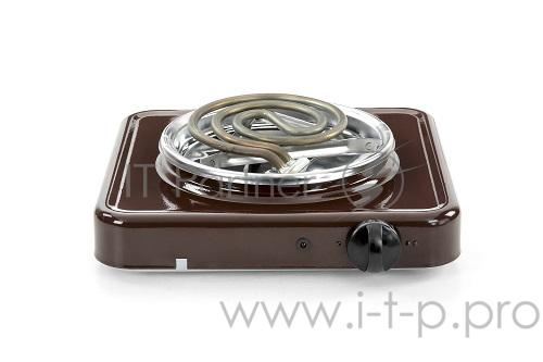 Плитка эл. ЭПТ-1/1,0-220 Пскова-1, 1 конф., коричневый цвет, нерж. чаша