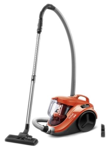 Пылесос Tefal TW3724RA 750Вт черный/оранжевый