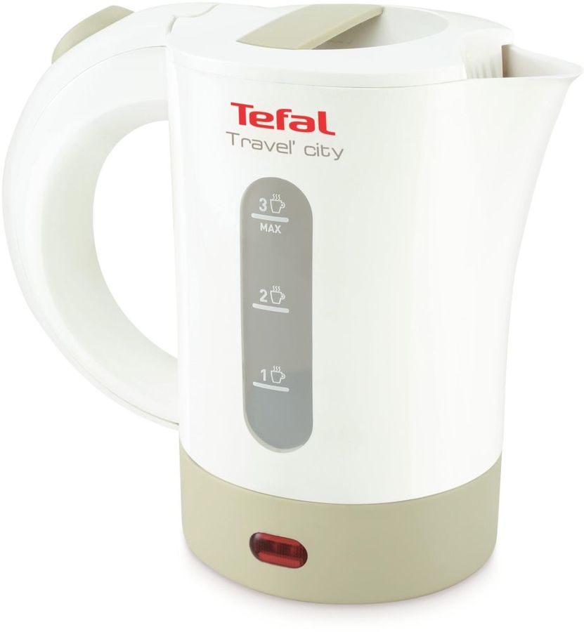 Чайник электрический Tefal KO120130 белый/бежевый