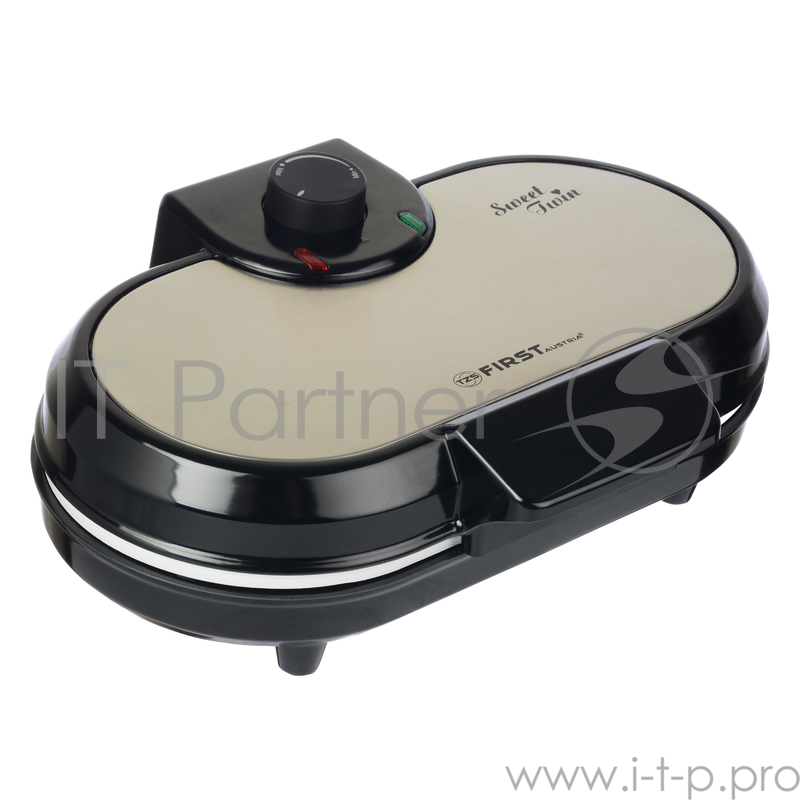 Вафельница FIRST FA-5305-2-WI 1000Вт 2х5 сердечек керамическое покрытие