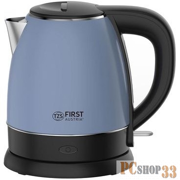 Чайник FIRST FA-5407-3-BU Мощность: 2200 Вт.Корпус с двойными стенками.Скрытый нагревательный элемент.