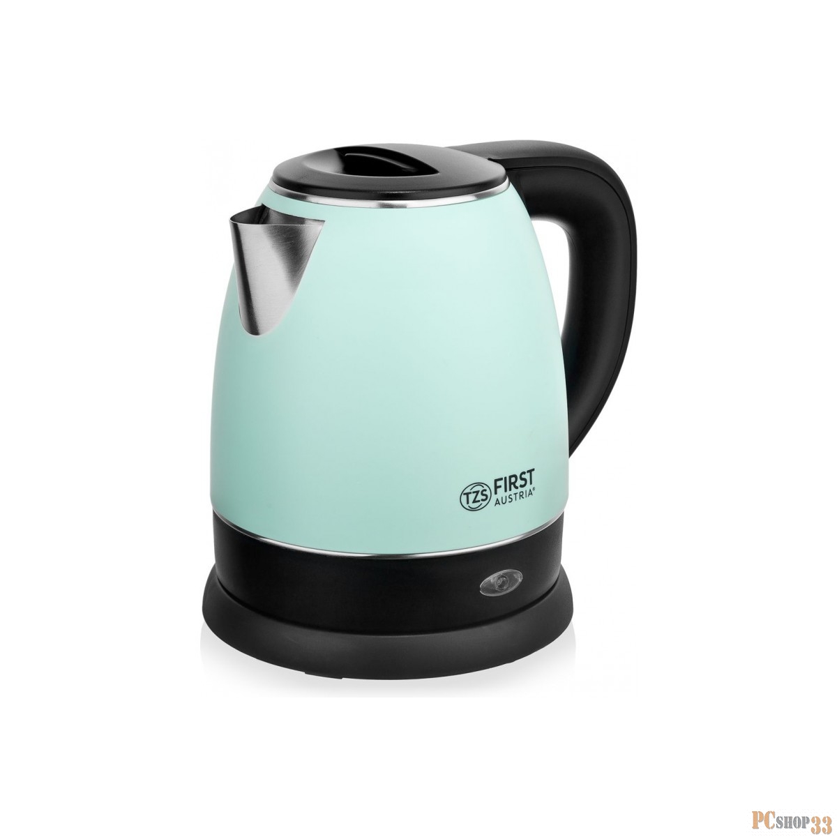 Чайник FIRST FA-5407-3-GN Мощность: 2200 Вт.Корпус с двойными стенками.Скрытый нагревательный элемент.