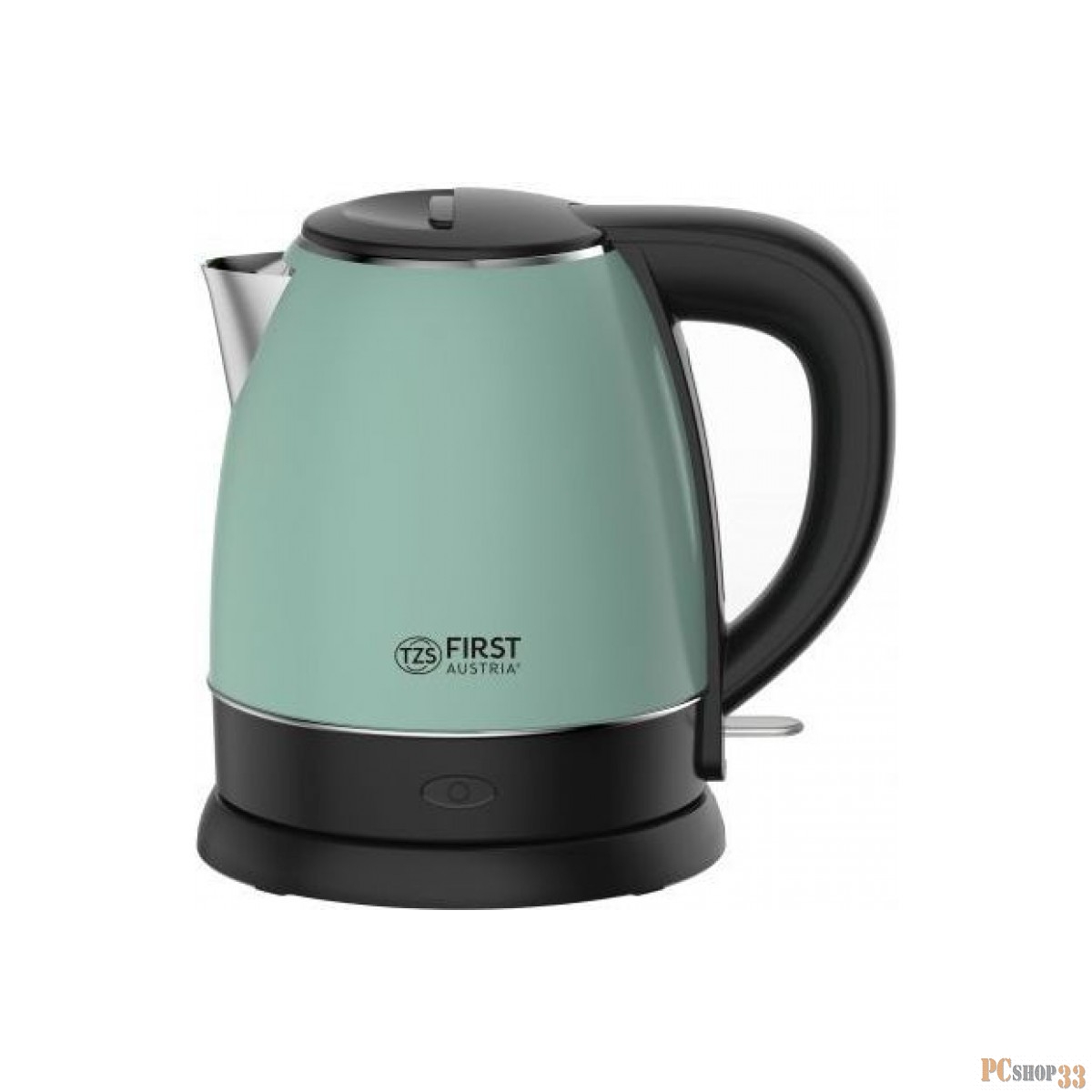Чайник FIRST FA-5407-3-GN Мощность: 2200 Вт.Корпус с двойными стенками.Скрытый нагревательный элемент.