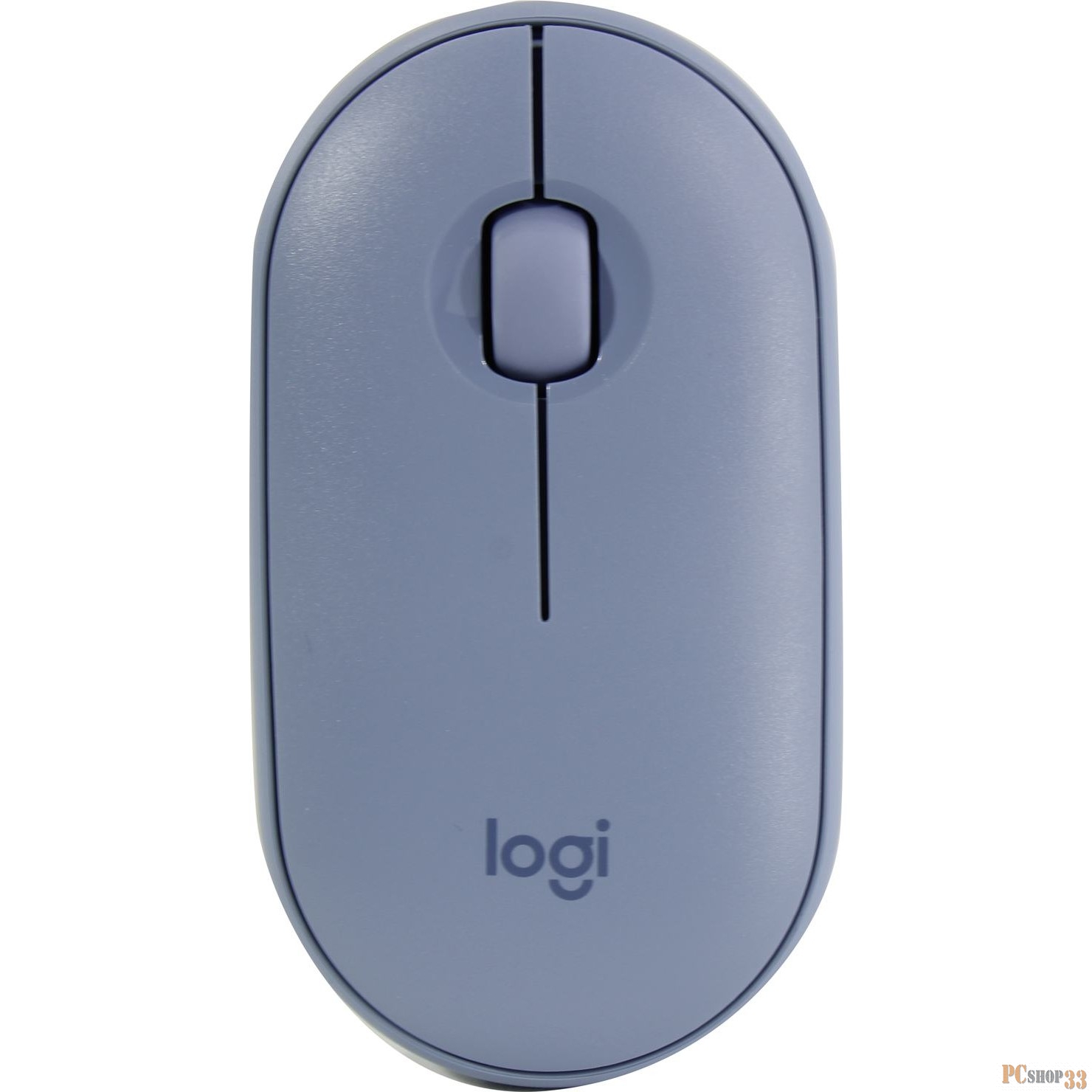 Мышь Logitech M350 ( 910-005719) Wireless Mouse Pebble BLUE GREY беспроводная серо-голубая