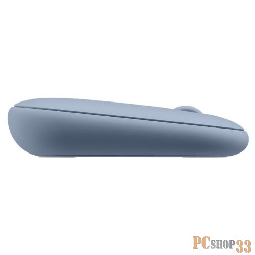Мышь Logitech M350 ( 910-005719) Wireless Mouse Pebble BLUE GREY беспроводная серо-голубая