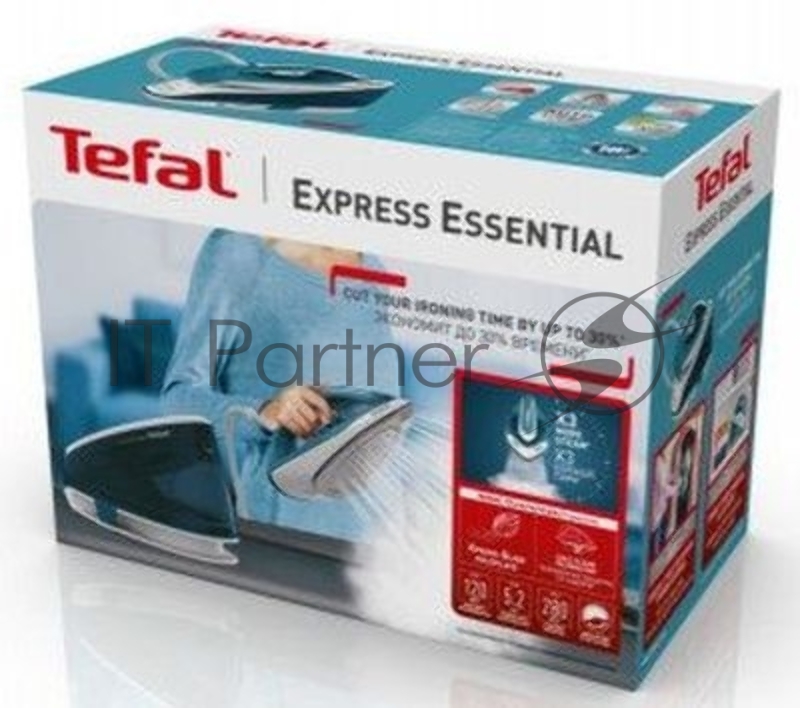 Паровая станция Tefal SV6115E0 2200Вт бирюзовый/белый