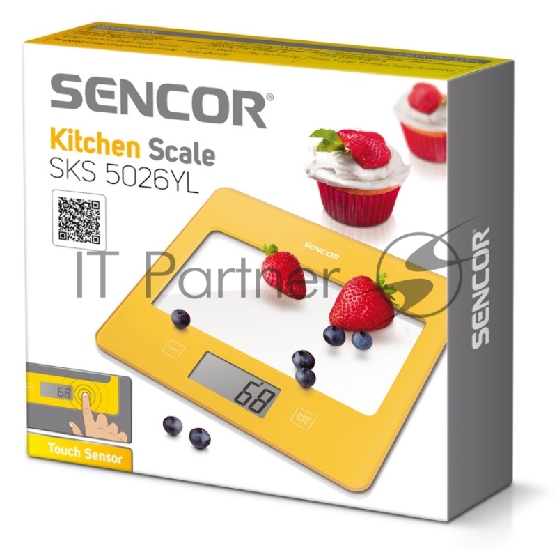 Весы кухонные Sencor SKS 5026YL