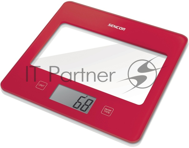 Весы кухонные Sencor SKS 5024RD