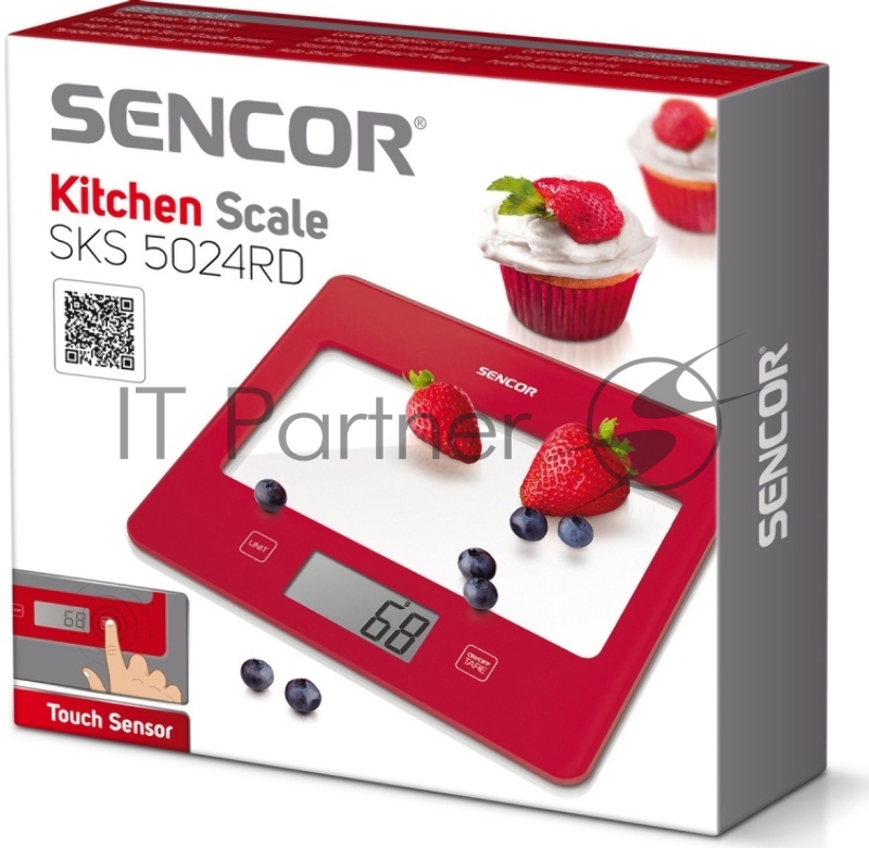 Весы кухонные Sencor SKS 5024RD