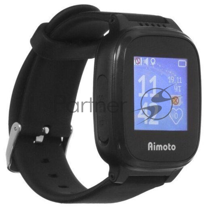 Умные часы AIMOTO KID MINI BLACK 8001105 KNOPKA