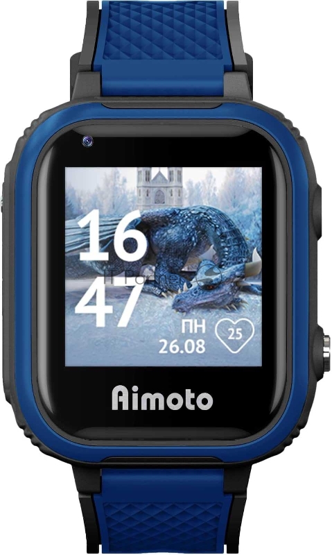 Умные часы AIMOTO PRO INDIGO 4G BLACK 9500102 KNOPKA