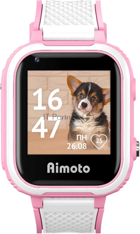 Умные часы AIMOTO PRO INDIGO 4G PINK 9500103 KNOPKA