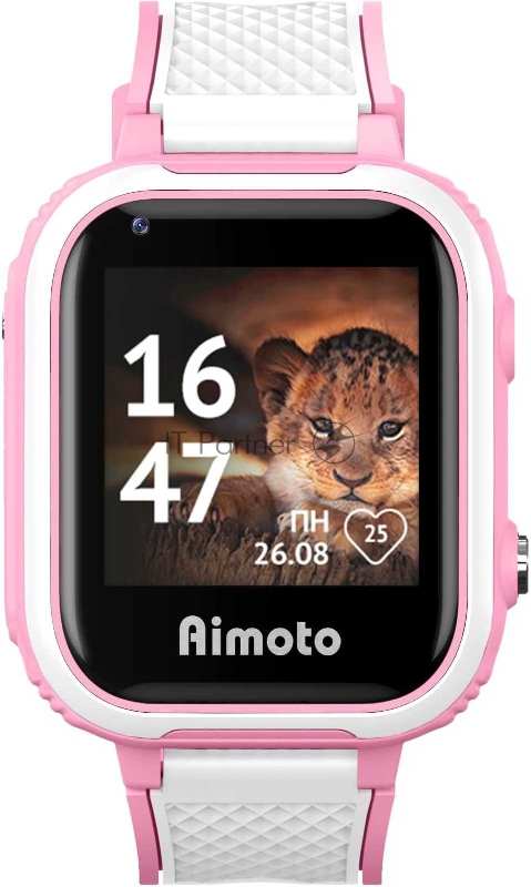 Умные часы AIMOTO PRO INDIGO 4G PINK 9500103 KNOPKA