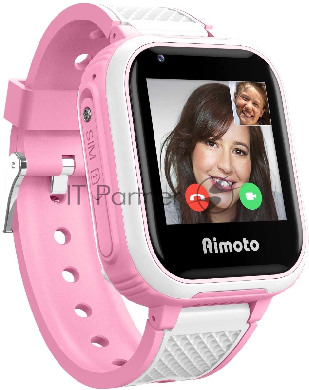Умные часы AIMOTO PRO INDIGO 4G PINK 9500103 KNOPKA