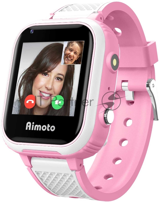 Умные часы AIMOTO PRO INDIGO 4G PINK 9500103 KNOPKA
