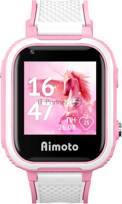 Умные часы AIMOTO PRO INDIGO 4G PINK 9500103 KNOPKA