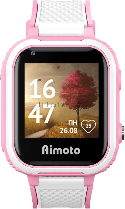 Умные часы AIMOTO PRO INDIGO 4G PINK 9500103 KNOPKA